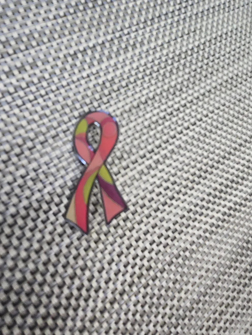 Pink Awareness Ribbon Enamel Pin - Women Accessories